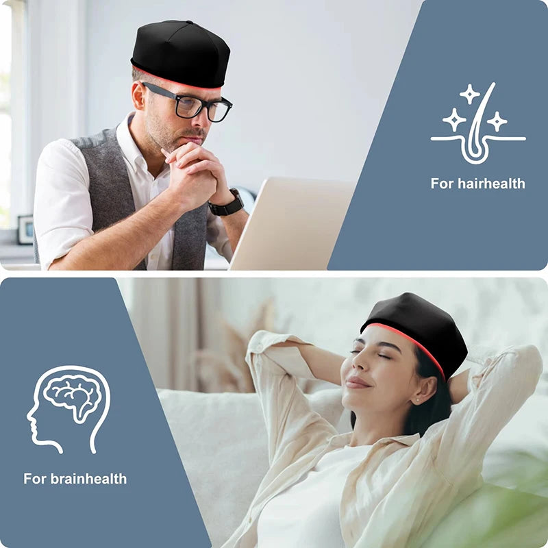 TherapyBeamCo Red Light Hair Growth Cap