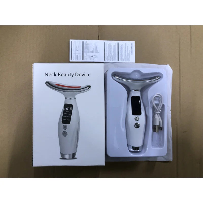 Light therapy face wand