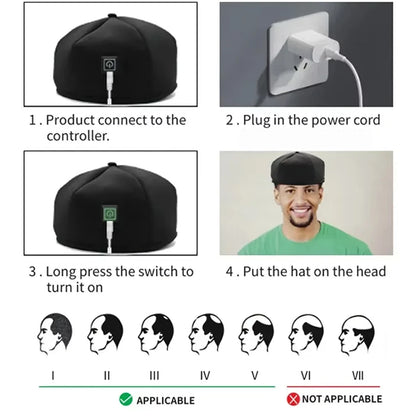 TherapyBeamCo Red Light Hair Growth Cap